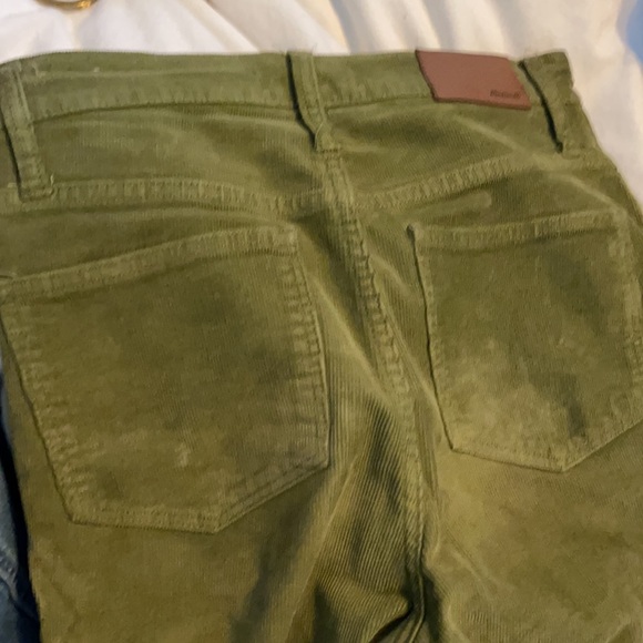 Madewell olive green corduroy sz 25p - Picture 4 of 4